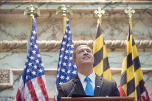 MD Gov. Martin O'Malley gives his State of the State address (Photo by Karl Merton Ferron, Baltimore Sun)